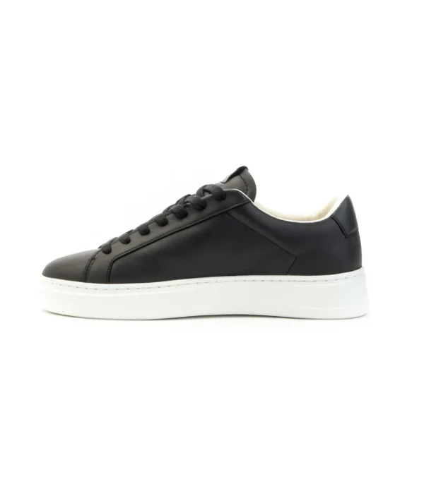 Sneaker CRIME LONDON 13471PP4B in cuoio liscio con logo dorato Uomo