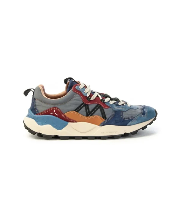 Sneaker Flower Mountain 2018694013c08 Lenzan Man con Lacci