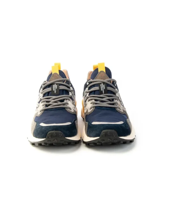 Sneaker Flower Mountain Yamano 3 Man 201781601c44 con lacci Navy Grigio