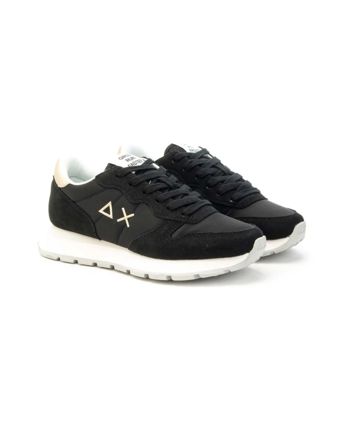sneaker_sun_ally_gold_sil_0.webp Sneaker SUN68 Ally Gold Silver con doppi lacci Donna