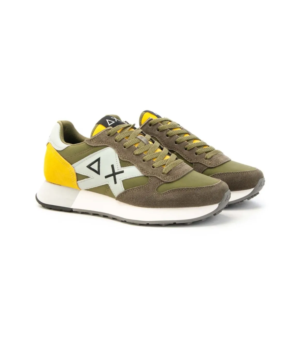 sneaker_sun_jaki_solid_co_0-1.webp Sneaker SUN68 Jaki Solid con collarino imbottito Uomo