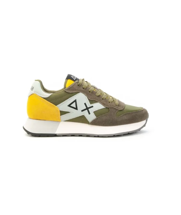 Sneaker SUN68 Jaki Solid con collarino imbottito Uomo
