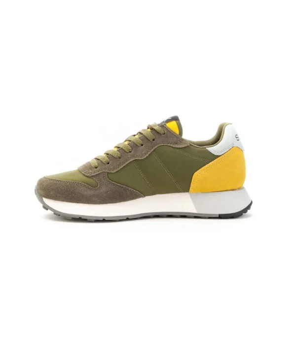 Sneaker SUN68 Jaki Solid con collarino imbottito Uomo
