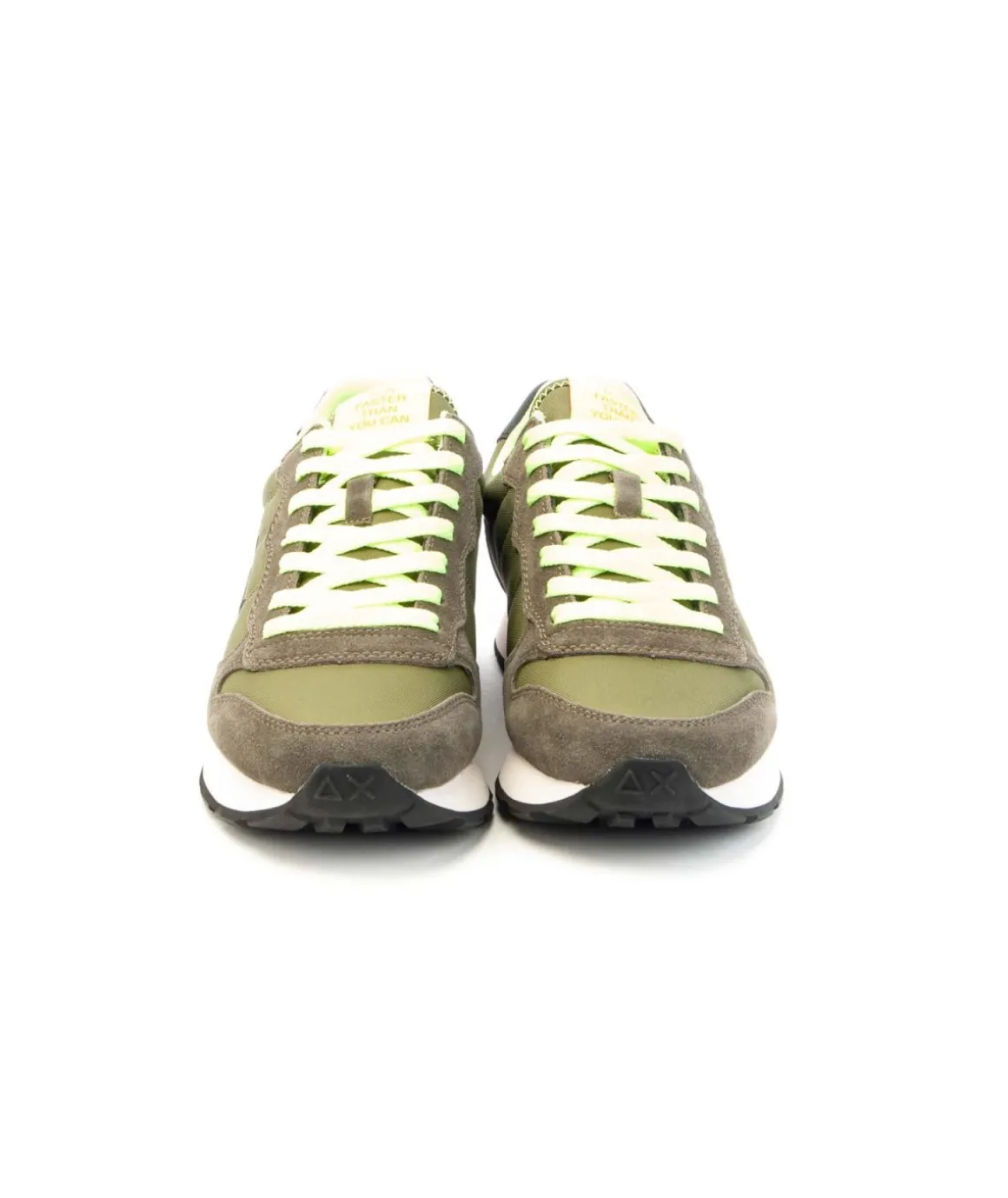 sneaker_sun_tom_fluo_mode_4-1.webp Sneaker SUN68 Tom Fluo modello Retro Running con doppi lacci Uomo