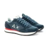Sneaker SUN68 Tom Solid modello Retro Running con doppi lacci Uomo