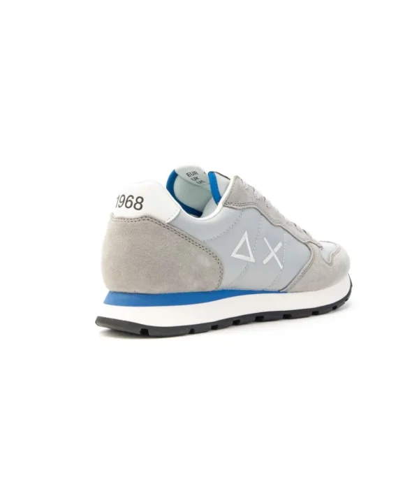 Sneaker SUN68 Tom Solid modello Retro Running con doppi lacci Uomo