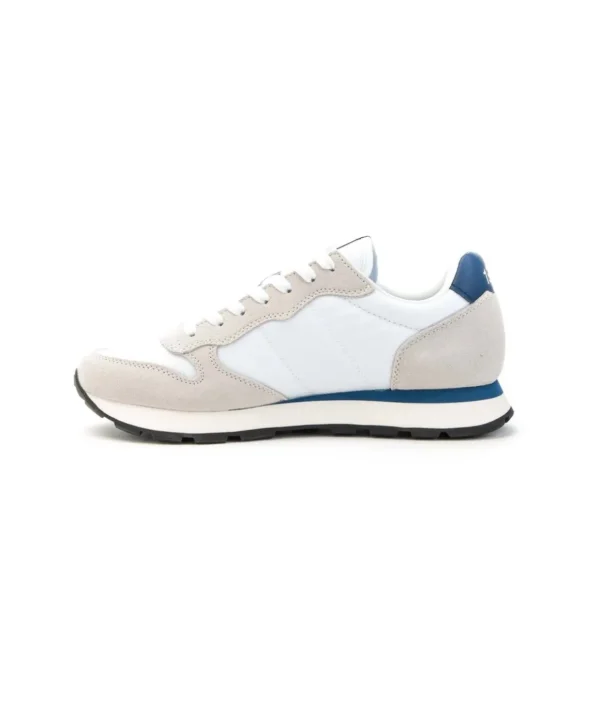 Sneaker SUN68 Tom Solid modello Retro Running con doppi lacci Uomo