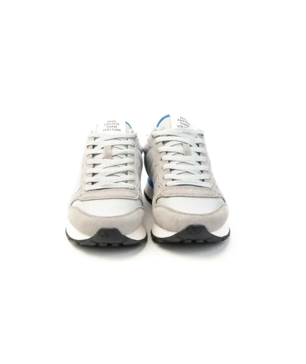 Sneaker SUN68 Tom Solid modello Retro Running con doppi lacci Uomo