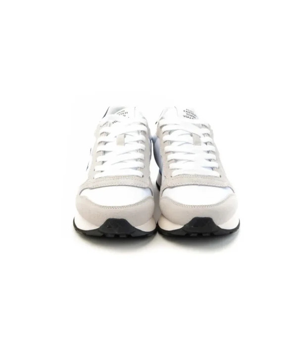 Sneaker SUN68 Tom Solid modello Retro Running con doppi lacci Uomo