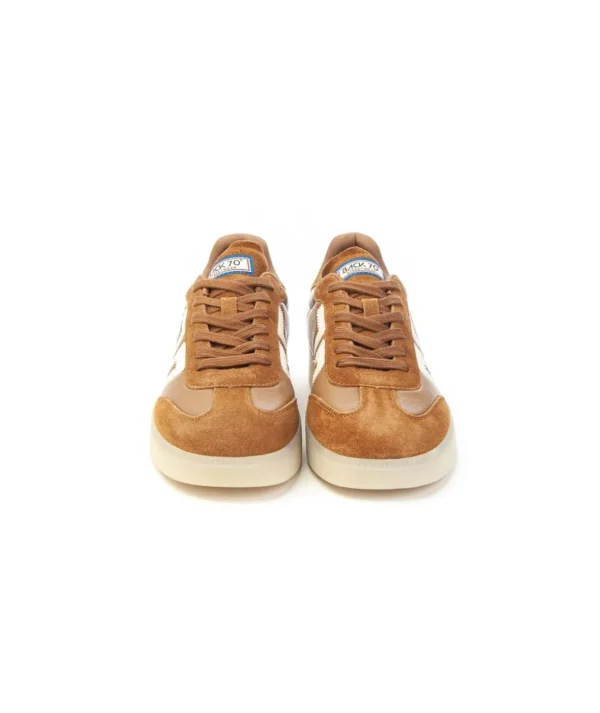 Sneakers Back 70 Boston A9 nappa e camoscio con lacci Uomo