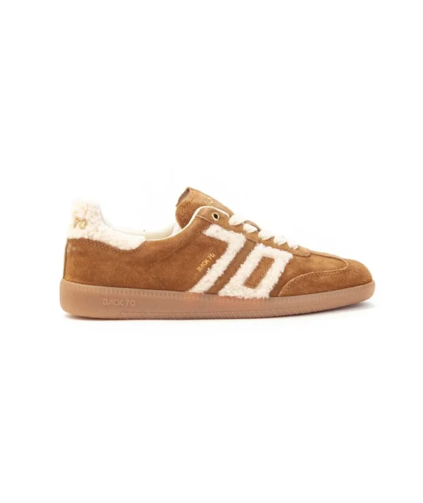 Sneakers Back 70 Cloud 601 Camoscio e teddy con Lacci Donna