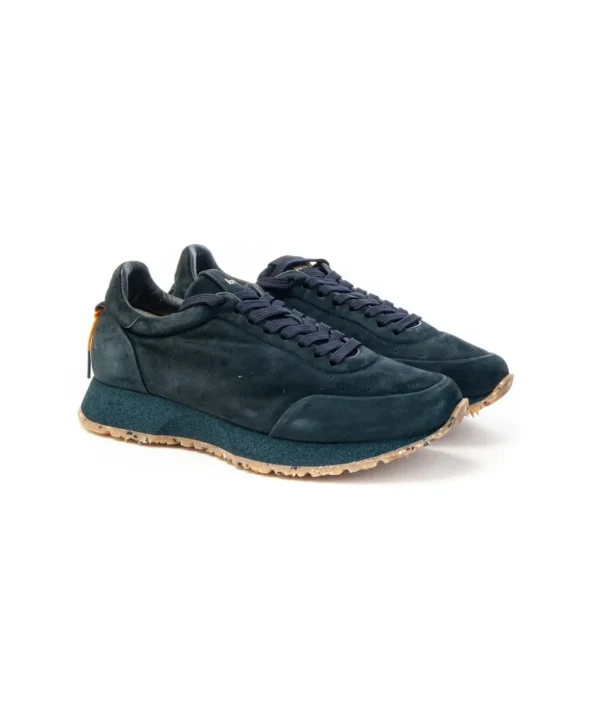 Sneakers Barracuda BU3373A Rocket in camoscio Uomo