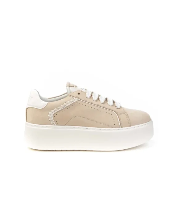Sneakers JANET & JANET J-002 Milano con Zeppa Donna