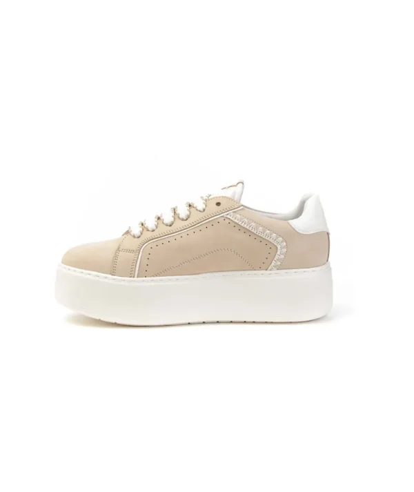 Sneakers JANET & JANET J-002 Milano con Zeppa Donna