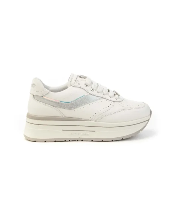 Sneakers JANET & JANET J020 VENEZIA con Zeppa e Accenti Metallici Donna