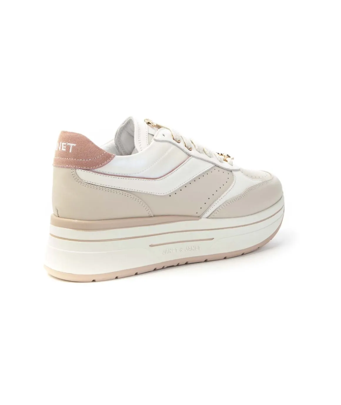 sneakers_janet__janet_j_v_2.webp Sneakers JANET & JANET J020 VENEZIA con Zeppa e Accenti Metallici Donna