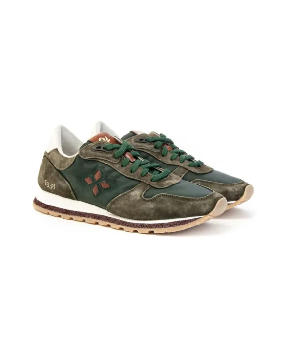 Sneakers Old Locker ALEX M in camoscio Uomo