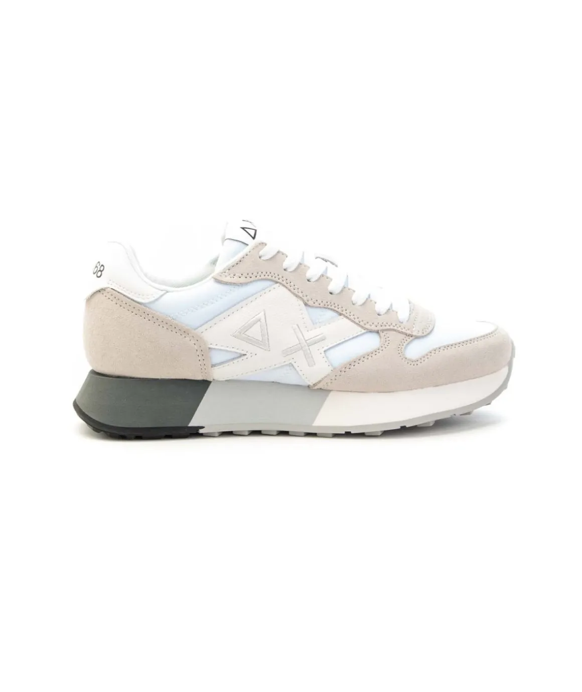 sneakers_sun_jaki__bicolo_1-2.webp Sneakers SUN68 Jaki 2.0 Bicolor con suola 3,5 cm Uomo