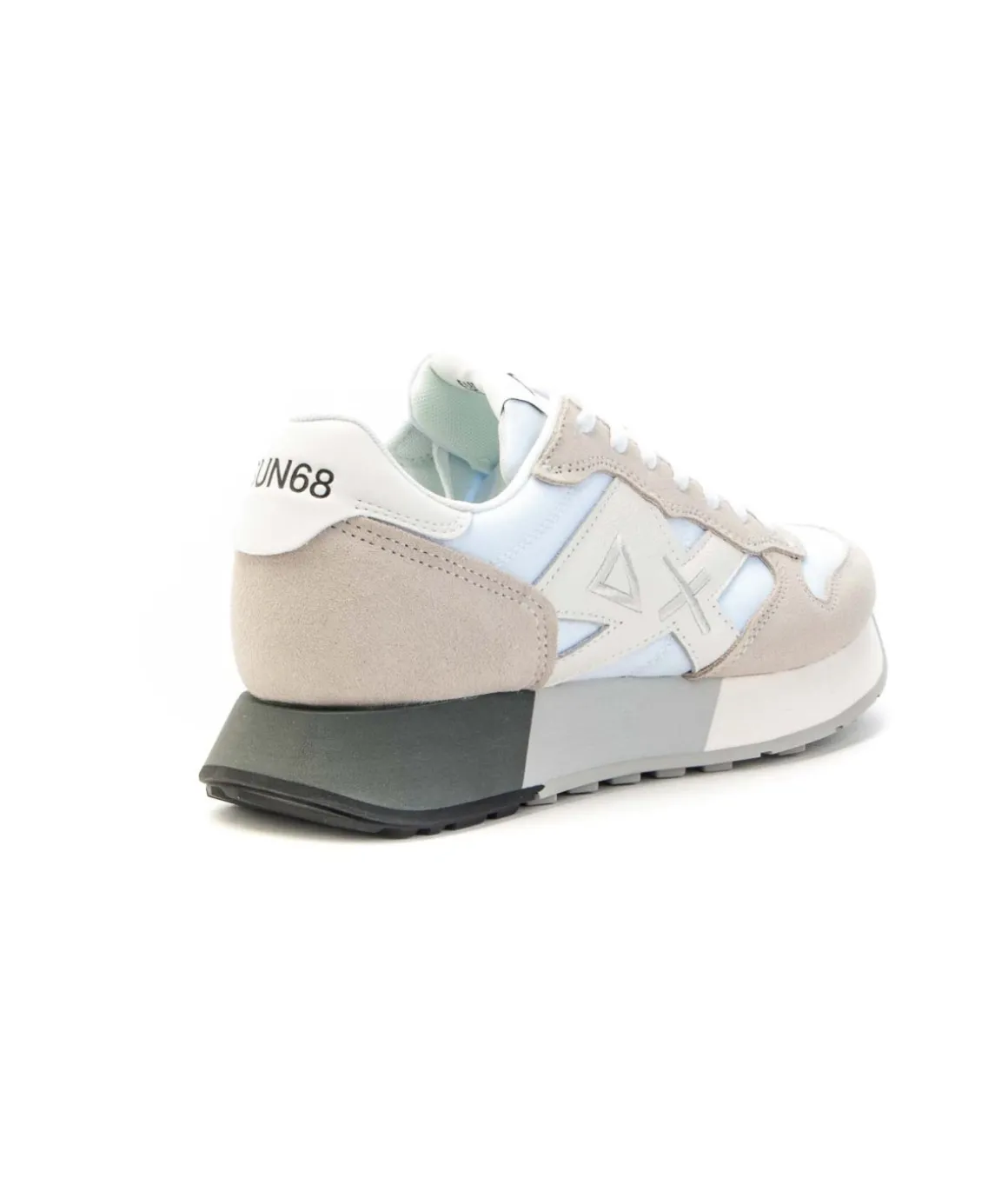 sneakers_sun_jaki__bicolo_2-2.webp Sneakers SUN68 Jaki 2.0 Bicolor con suola 3,5 cm Uomo