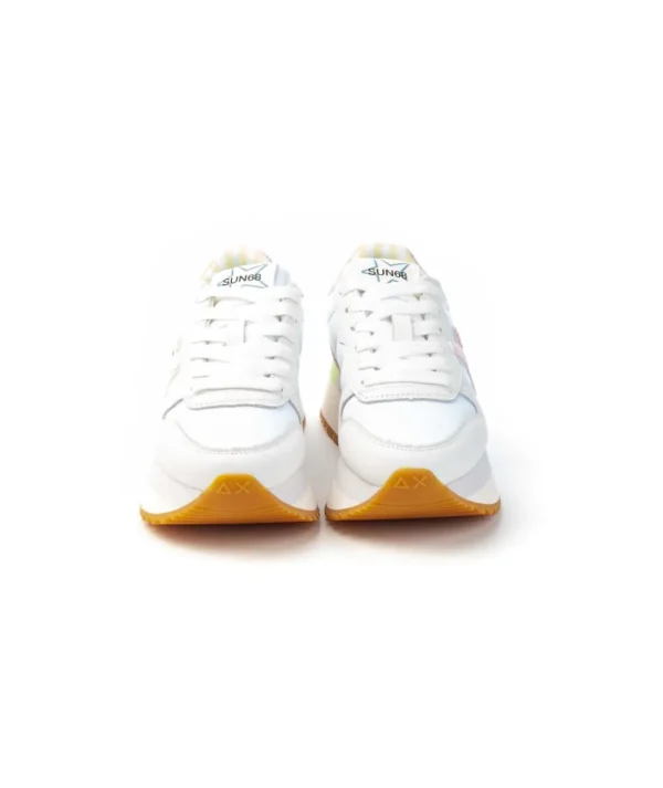 Sneakers SUN68 Z35215 BIG STARGIRL SPONGEE con platform Donna