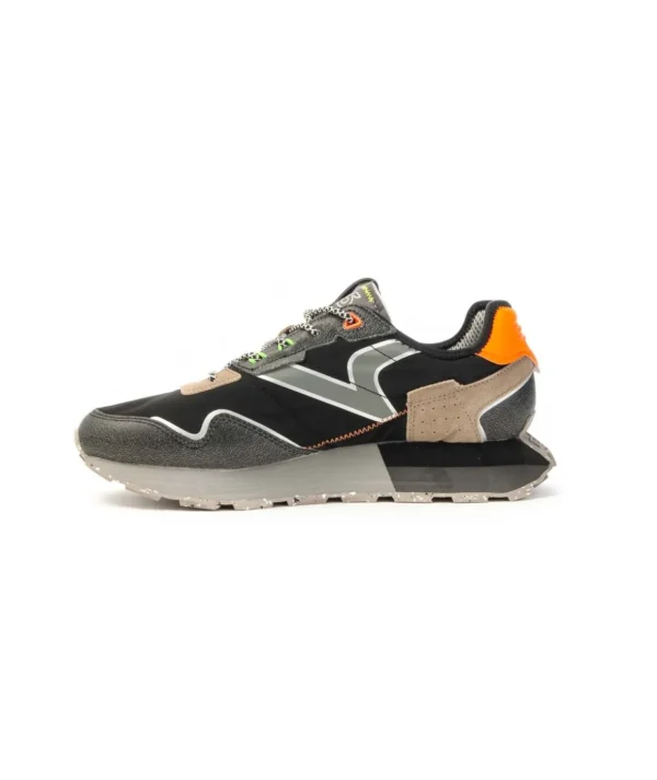 Sneakers Victoria 880314 Wing Sport in Nylon e Crosta di Cuoio Uomo