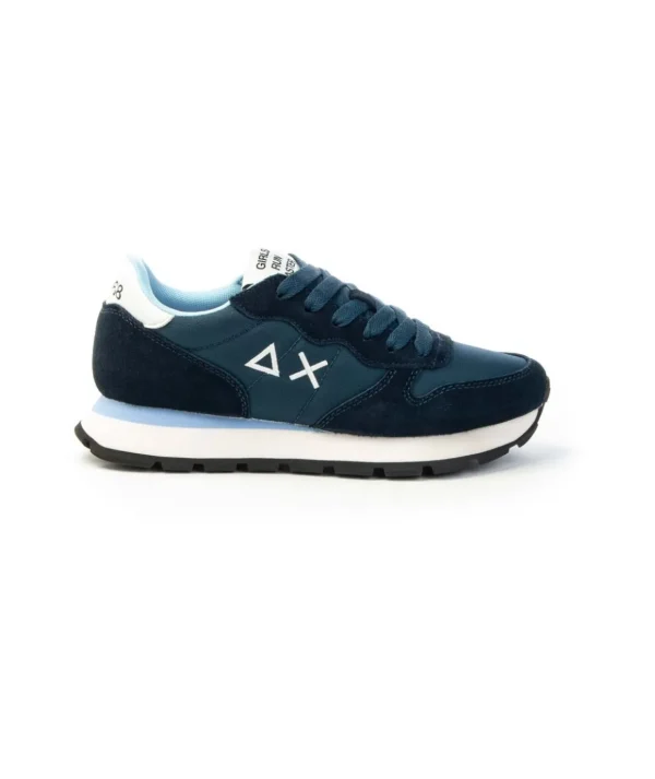 SSneaker SUN68 Ally Solid Nylon con doppi lacci Donna