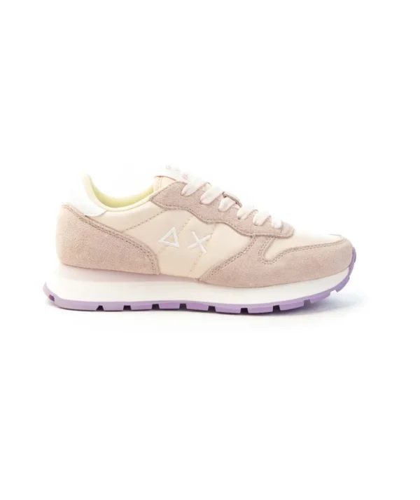 SSneaker SUN68 Ally Solid Nylon con doppi lacci Donna