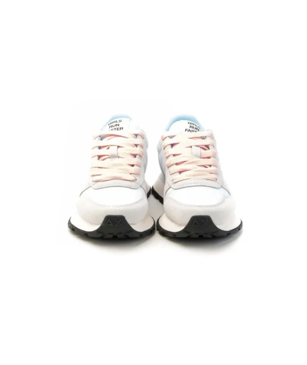 SSneaker SUN68 Ally Solid Nylon con doppi lacci Donna