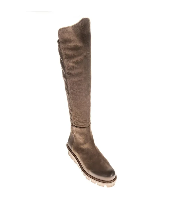 Stivale P.Bonfanti in Nabuk Zeppa 40 Donna
