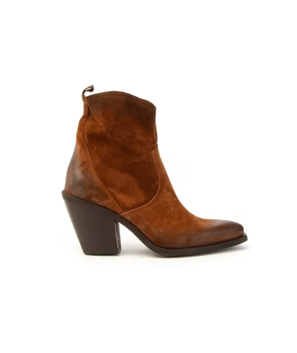 Stivale Texano Metissè XD798 in Vitello o Camoscio Donna