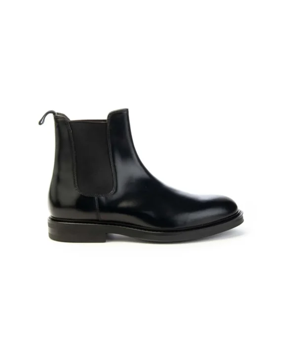 Stivaletti Chelsea Boot Green George in Vitello Spazzolato Uomo