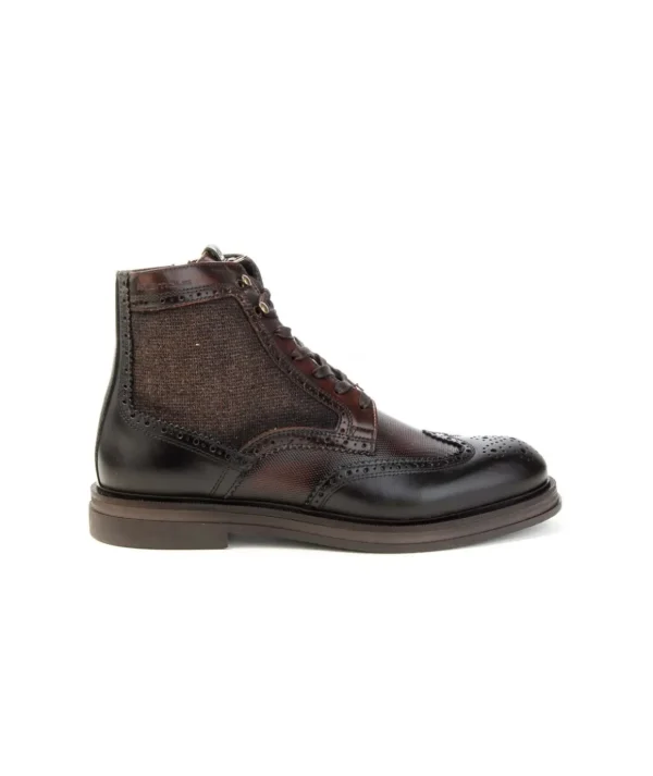 Stivaletto Ambitious modello 12432 in pelle con zip Uomo