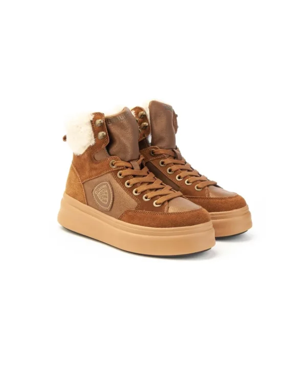 Stivaletto Blauer F4EMERY01/SHE in camoscio Donna
