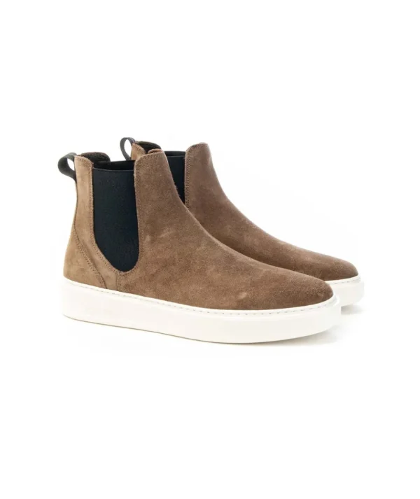 Stivaletto Woolrich Chelsa in camoscio Uomo