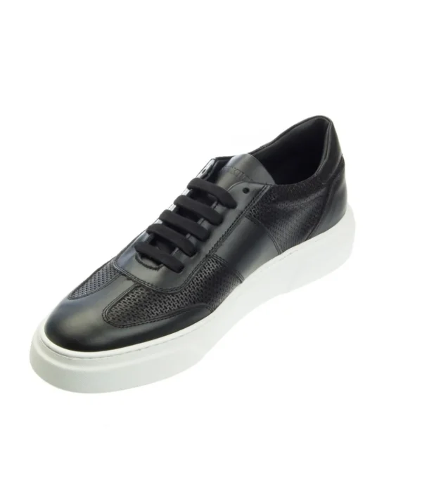 STOKTON 450 SNEAKER VITELLO MICROFORATO
