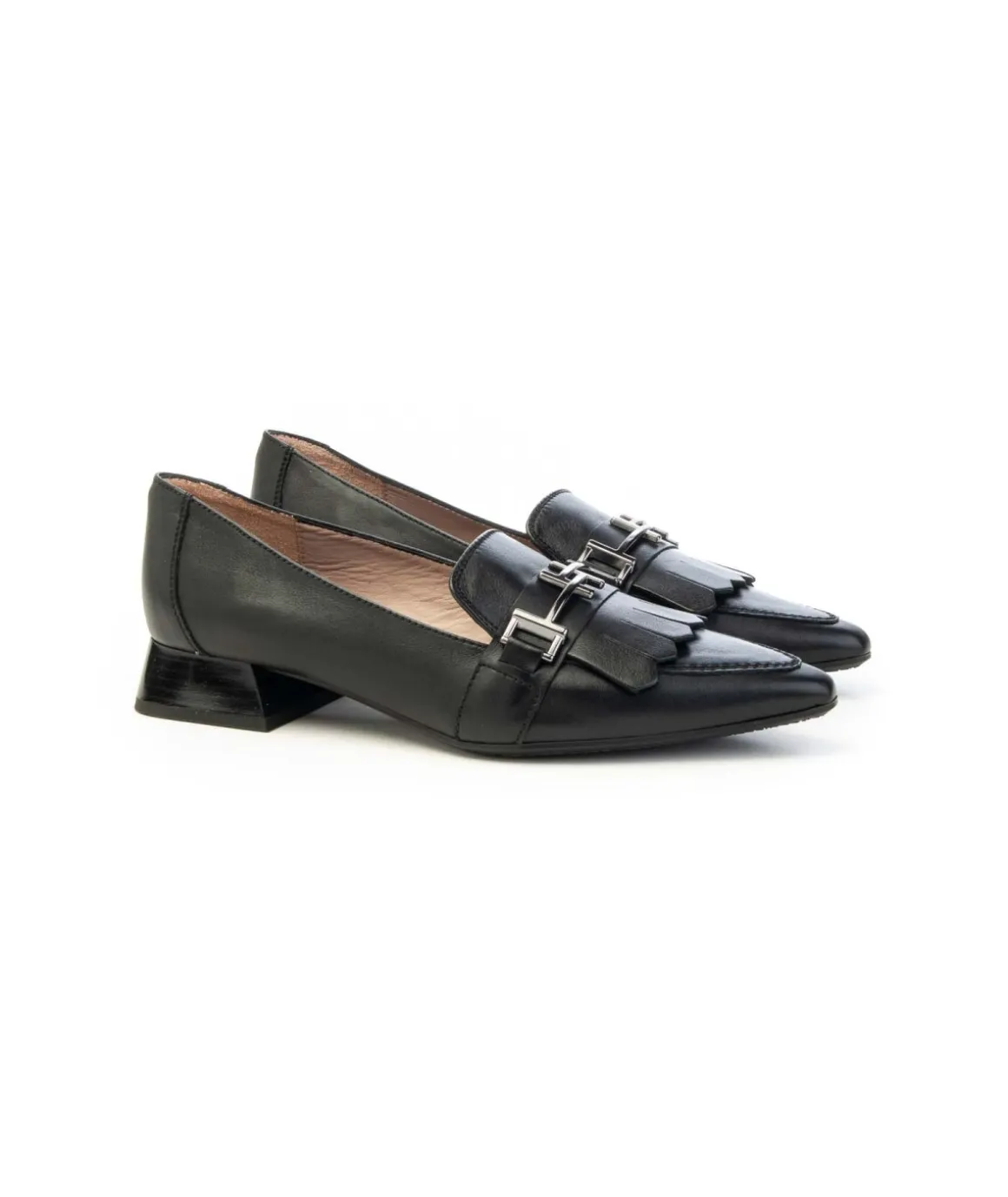 titolo_mocassino_hi_hispa_0.webp Titolo: Mocassino HI243573 Hispanitas con Frange e Fibbia Doppia H Donna