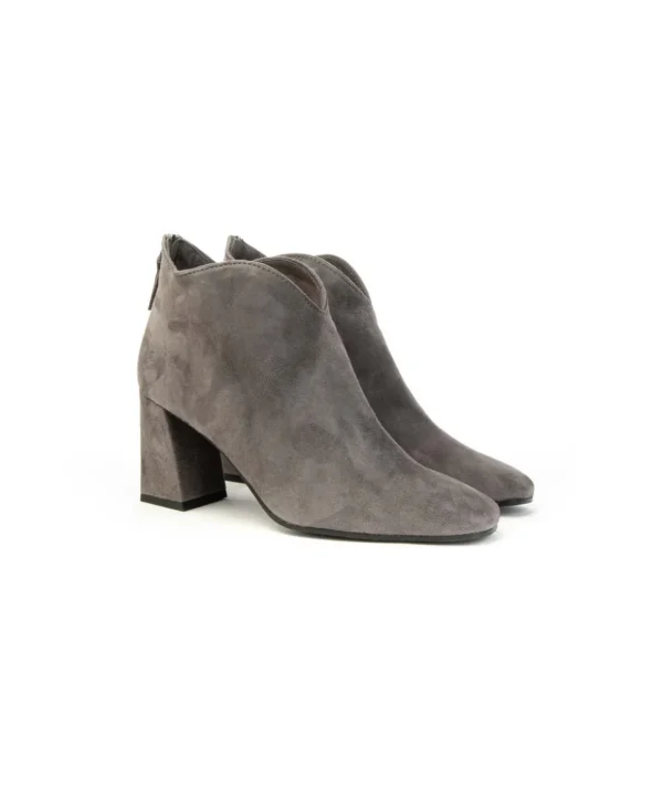 Tronchetto ankle boot donna 1520s Franco Russo in camoscio