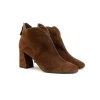 Tronchetto ankle boot donna 1520s Franco Russo in camoscio